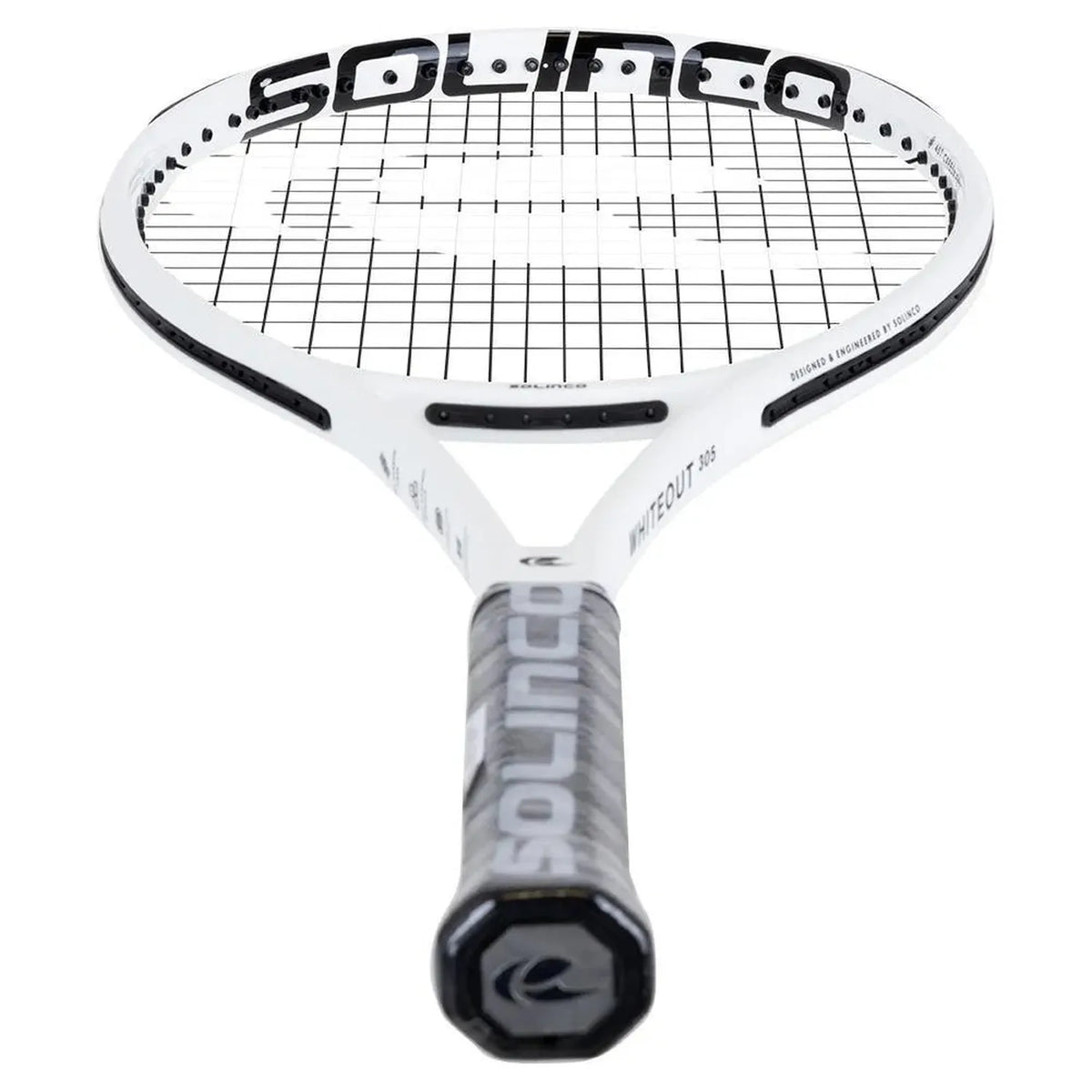 Whiteout 305 V1 Tennis Racquet-Racquets-Solinco-SOLWHITEOUT305-2-Tennis Express