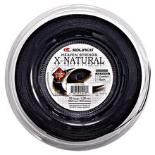 X-Natural Tennis String Reel Black-Strings-Solinco-SOLXNATR-16-Tennis Express