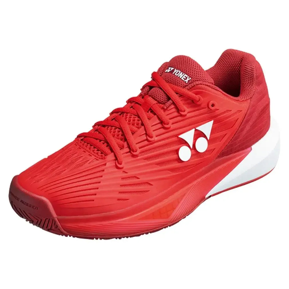 Women's ECLIPSION 5 Tennis Shoes Tango Red-Footwear-Yonex-STE5TR-S25_2c498f29-8256-4bb7-9a5b-ac3984c30ccb-Tennis Express