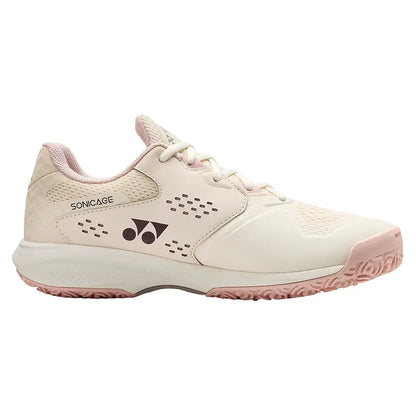 Women's Power Cushion SONICAGE Clay Tennis Shoes Pale Pink