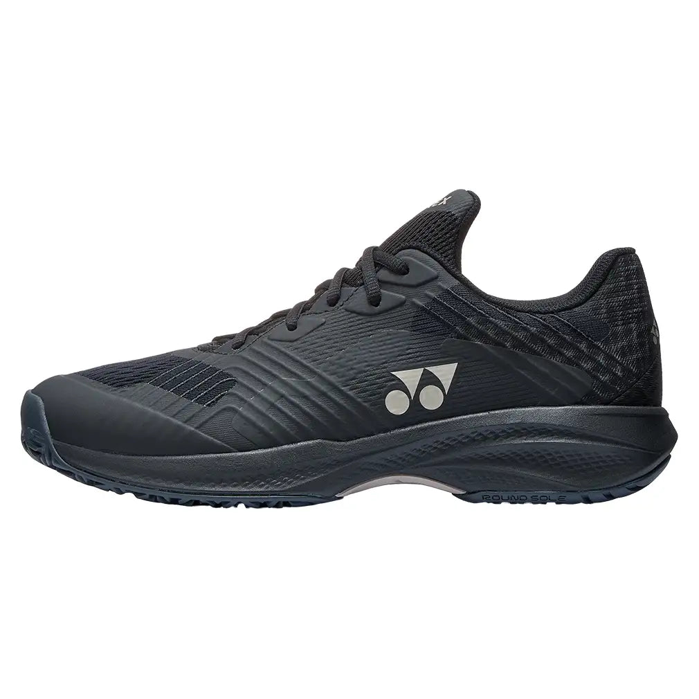 Men's Power Cushion SONICAGE Tennis Shoes Black and Mocha Gray