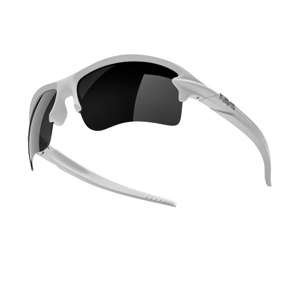 Reks White Sling Blade Trivex® Polarized Prescription Sunglasses