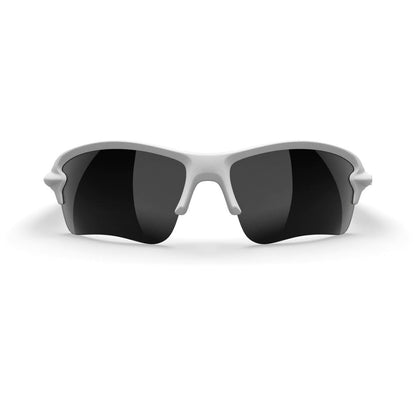 Reks White Sling Blade Prescription Polarized Polycarbonate Sunglasses