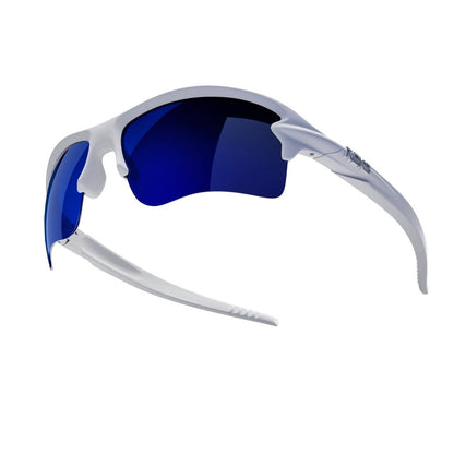 Reks White Sling Blade Prescription Polycarbonate Sunglasses