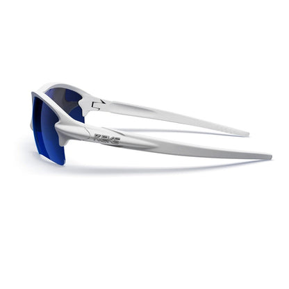 Reks White Sling Blade Prescription Polarized Polycarbonate Sunglasses