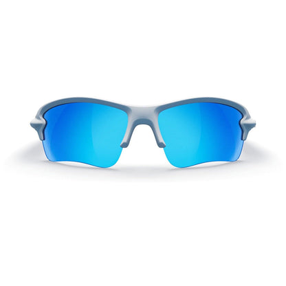 Reks White Sling Blade Prescription Polarized Polycarbonate Sunglasses