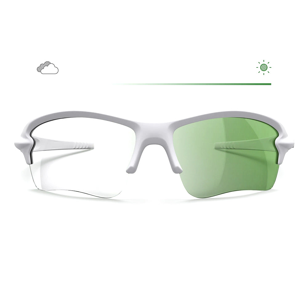 Reks White Sling Blade Prescription Transitions® Colors