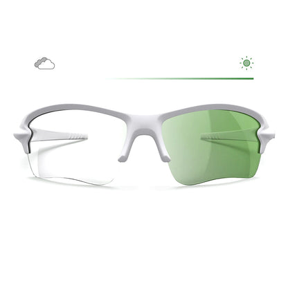 Reks White Sling Blade Prescription Transitions® Colors