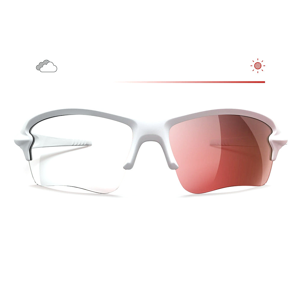 Reks White Sling Blade Prescription Transitions® Mirrors