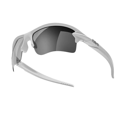 Reks White Sling Blade Trivex® Polarized Prescription Sunglasses