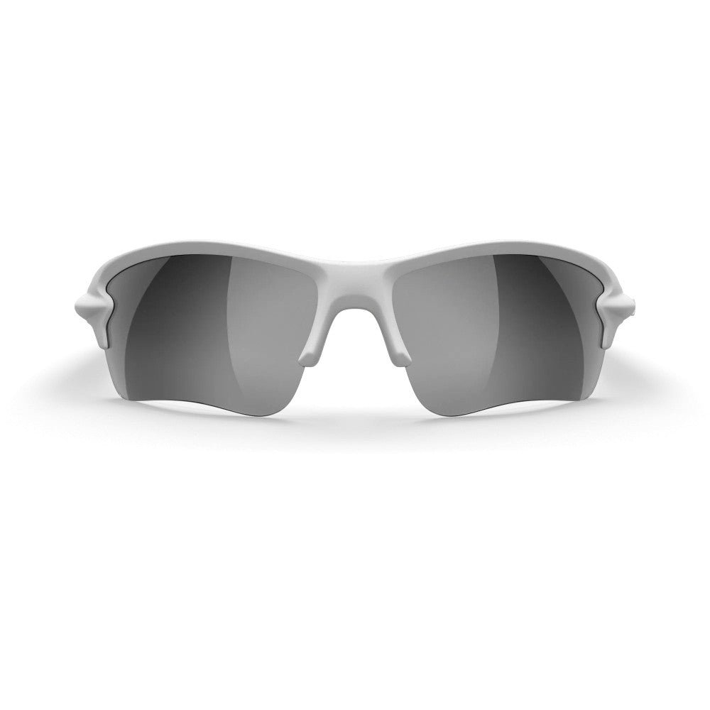 Reks White Sling Blade Prescription Polycarbonate Sunglasses
