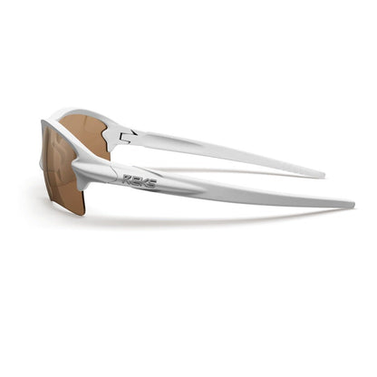 Reks White Sling Blade Prescription Polarized Polycarbonate Sunglasses