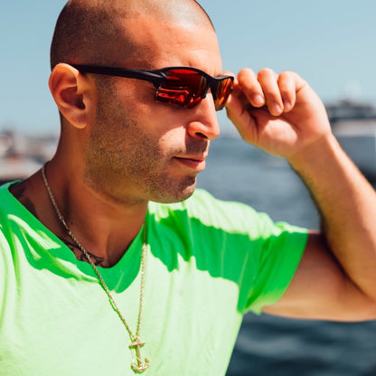 Reks Sling Blade Polarized Polycarbonate Sunglasses