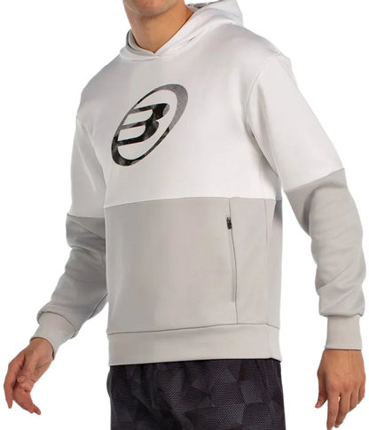 Sudadera Bullpadel Boyal White 2025