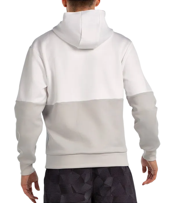 Sudadera Bullpadel Boyal White 2025
