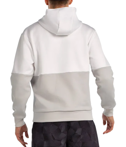 Sudadera Bullpadel Boyal White 2025
