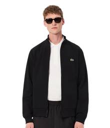 Sudadera Lacoste con Cremallera Negro 2025