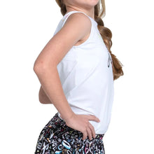 Girls' Love Letter Tie Back Tennis Tank White-Apparel-Lucky In Love-T211-Z95110H24-1-Tennis Express