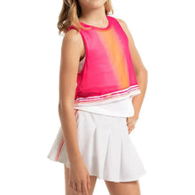 Girl's Shockin' Radiance Tennis Tank Shocking Pink-Apparel-Lucky In Love-T266-X48645U24-Tennis Express
