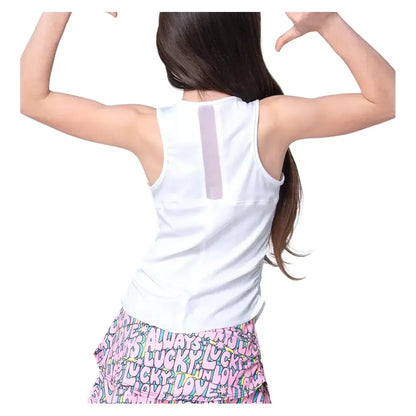 Girls' Always Lucky Tennis Tank Mulberry