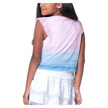 Girls' Linen Vision Tennis Tank Periwinkle
