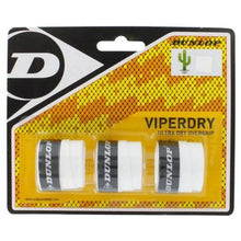 Viperdry White 3 Pack Ultra Dry Tennis Overgrip-Accessories-Dunlop-T613209-Tennis Express