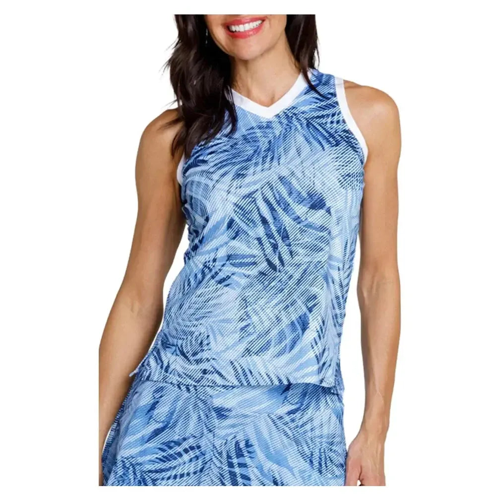Women's Oxshott Tennis Tank Coconut Grove