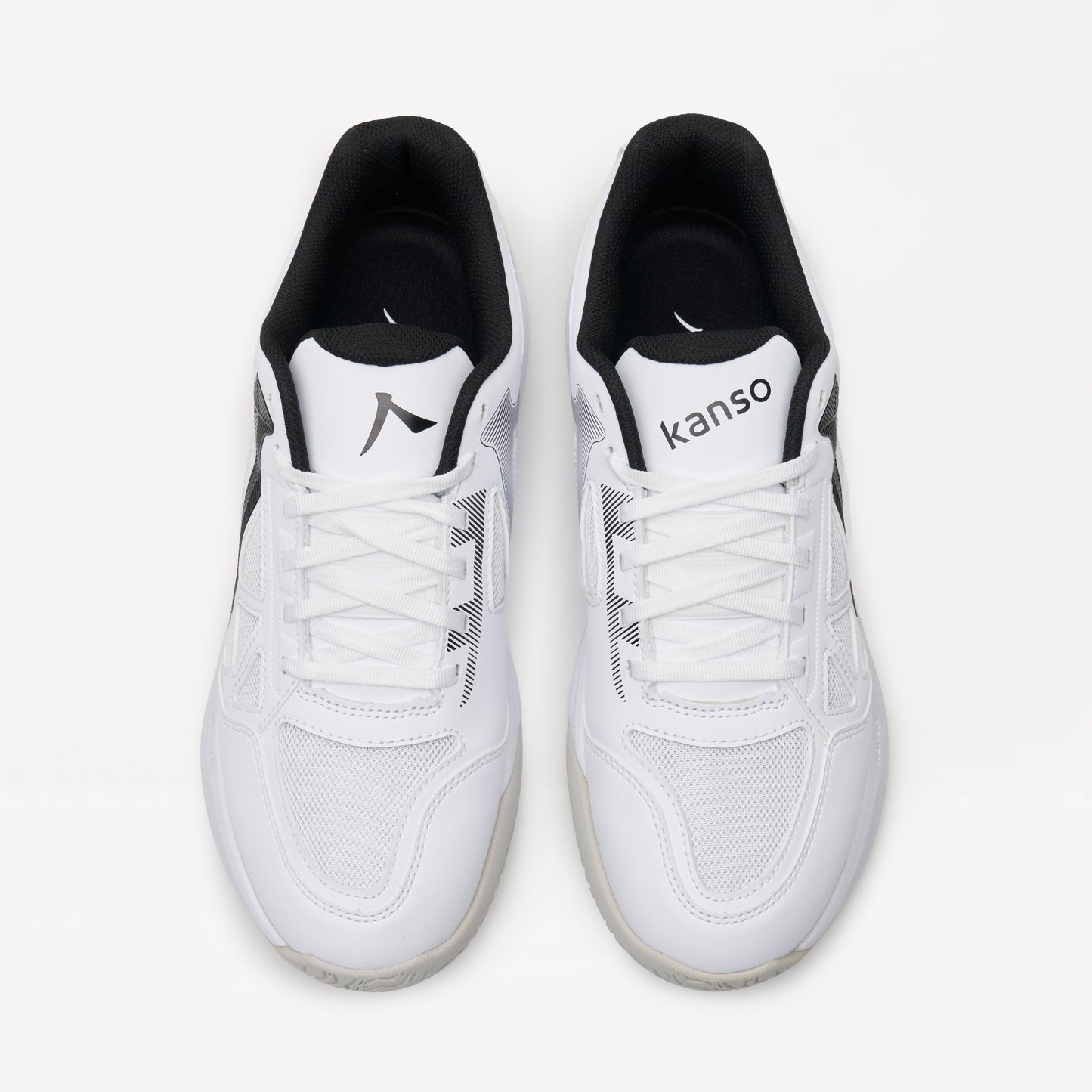 Kanso Sports Pickleball Shoes - Takumi HardCourt - White & Black