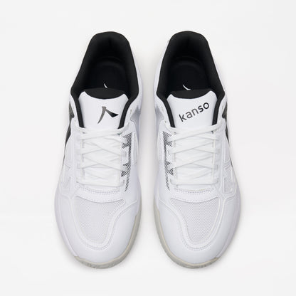 Kanso Sports Pickleball Shoes - Takumi HardCourt - White & Black