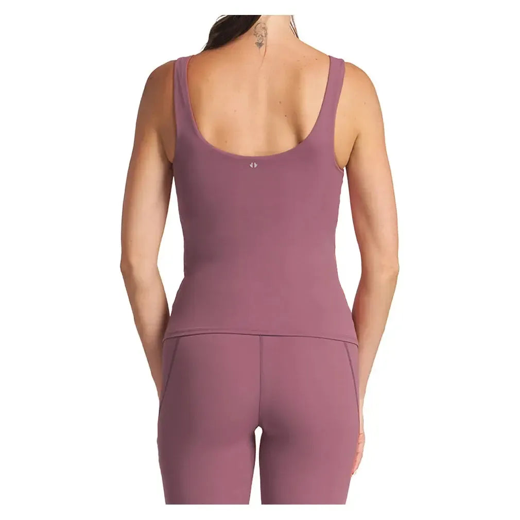 Women's Endure U-Neck Bra Tennis Tank Faded Rose