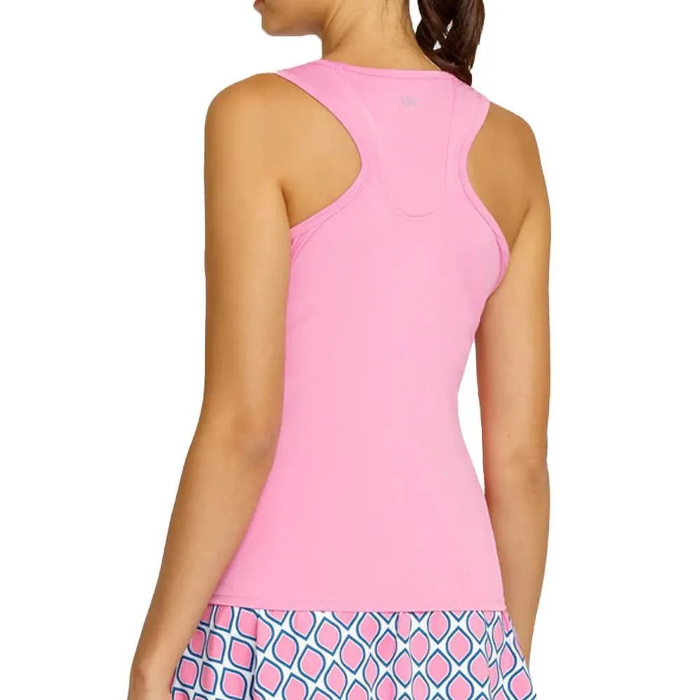 Women's Arianda Racerback Tennis Tank Fuchsia Pink-Apparel-Tail-TB3147-2787F24-1-Tennis Express