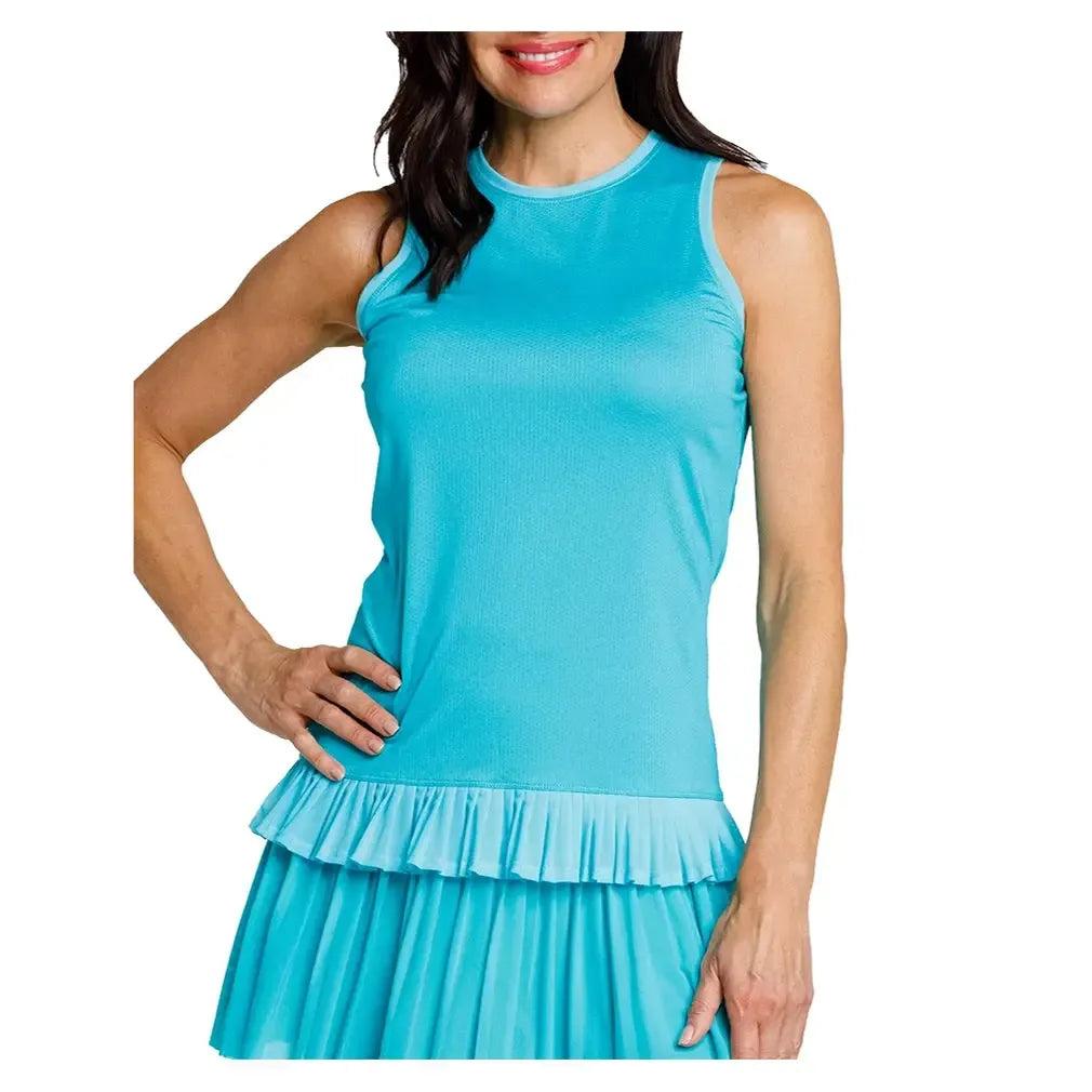Women's Plissa Tennis Tank Ceramic-Apparel-Tail-TB3236-1599F25-3-Tennis Express