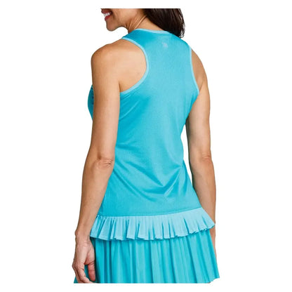 Women's Plissa Tennis Tank Ceramic