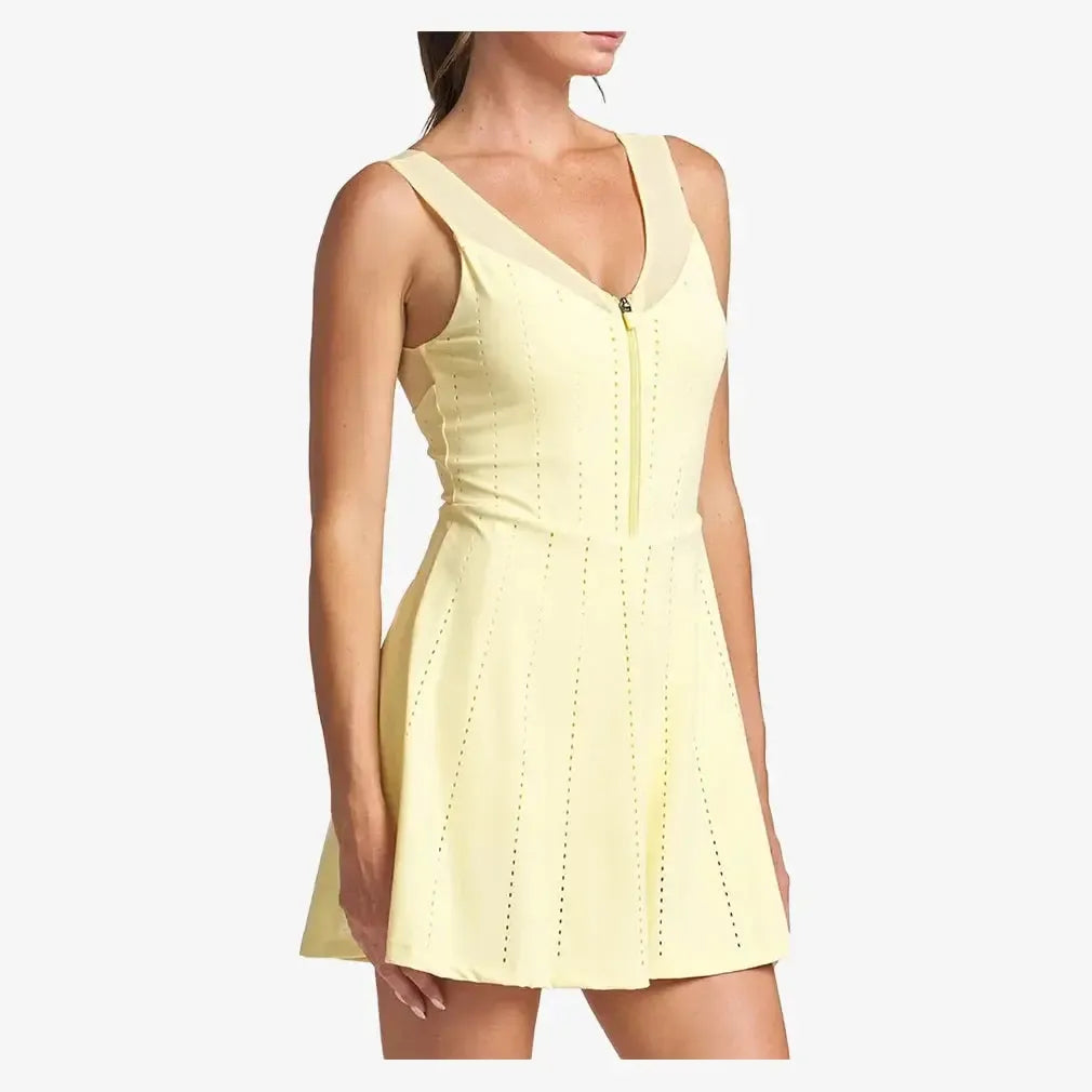 Women's Endure Perforated Zip Tennis Dress