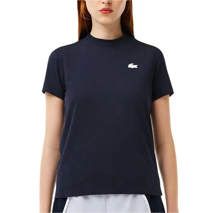 Women's Core Performance Tennis Tee-Apparel-Lacoste-TF9246-B-N1-Tennis Express
