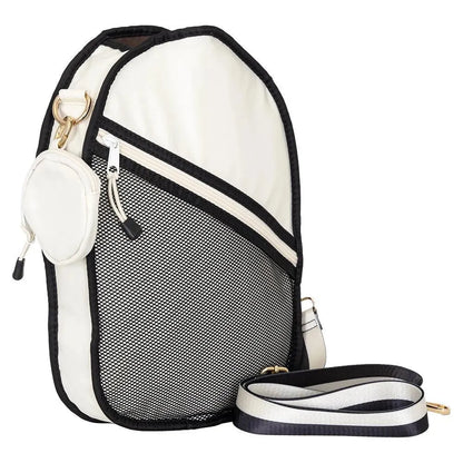 The Pickleball Bag White and Black
