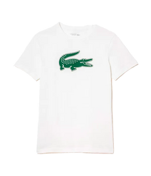 Camiseta Lacoste Sport Regular Fit Blanco