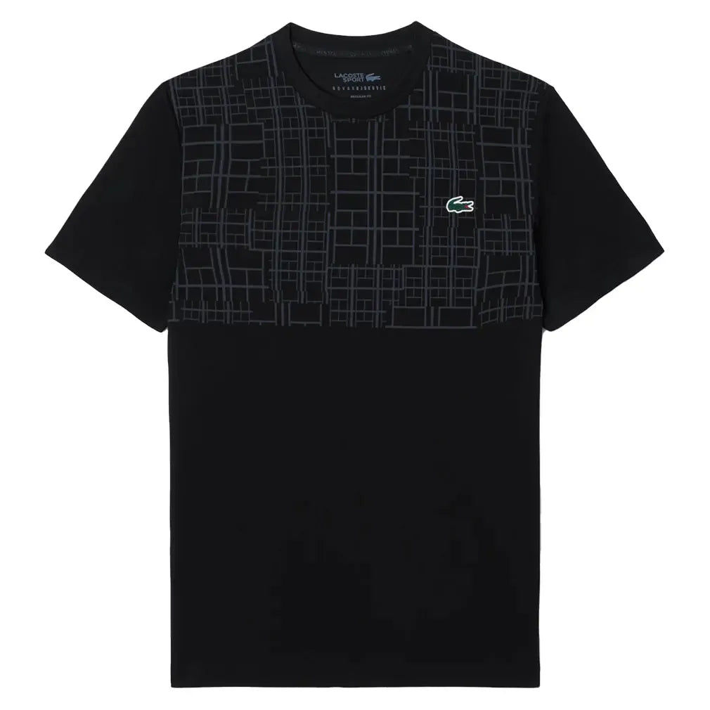 Men's Novak Djokovic Fan Tennis Top-Apparel-Lacoste-TH4782-F25-031-1-Tennis Express