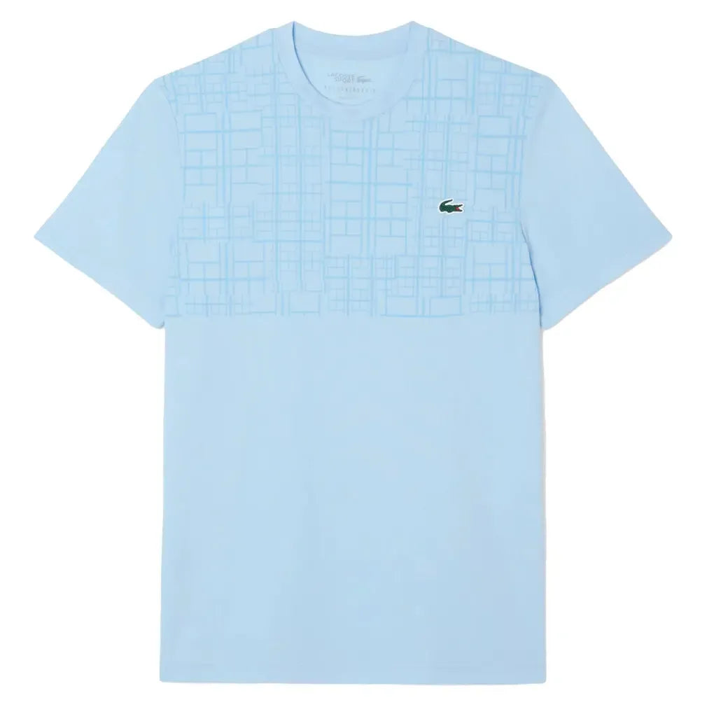 Men's Novak Djokovic Fan Tennis Top-Apparel-Lacoste-TH4782-F25-HBP-1-Tennis Express