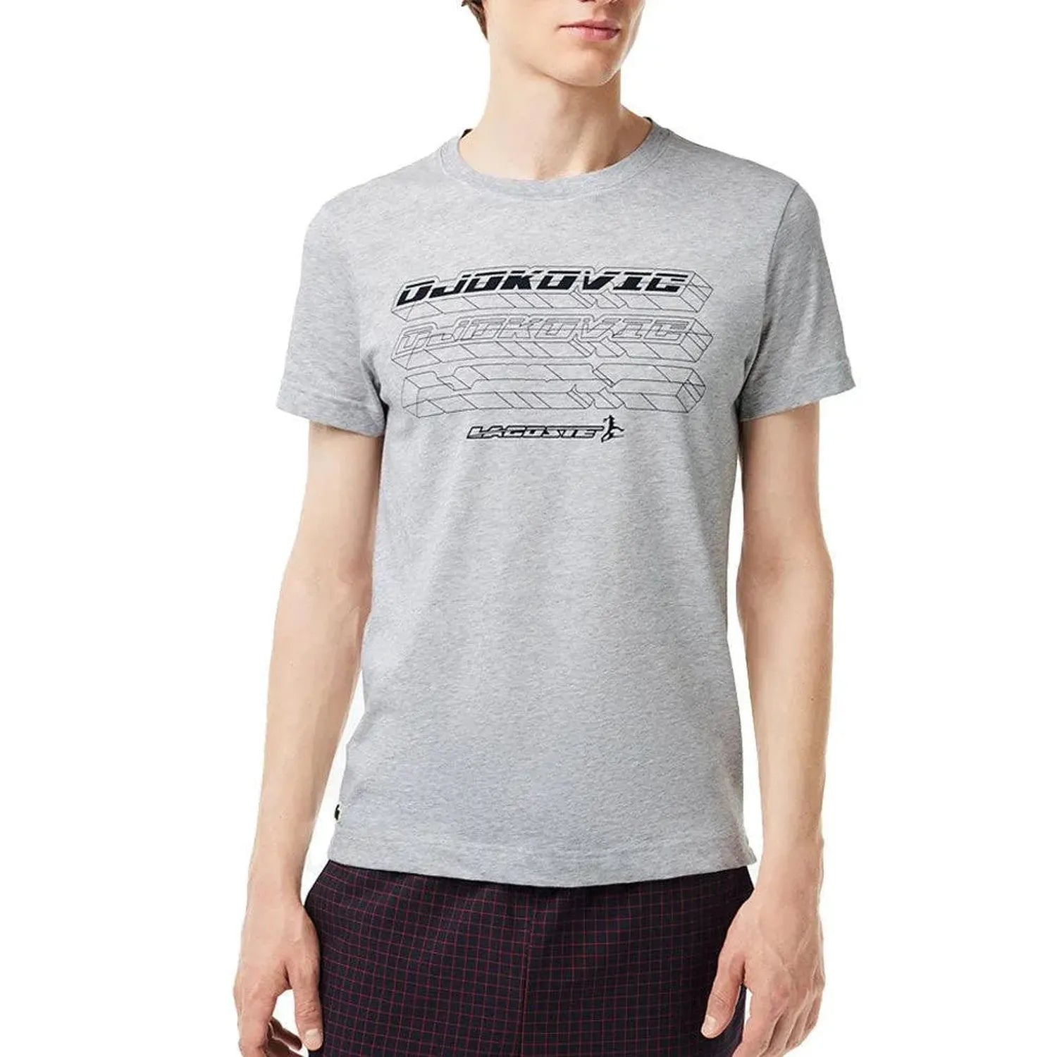 Men's Novak Djokovic Tennis T-Shirt/Cap Bundle