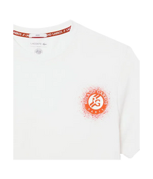 Camiseta Lacoste Roland Garros White 2025