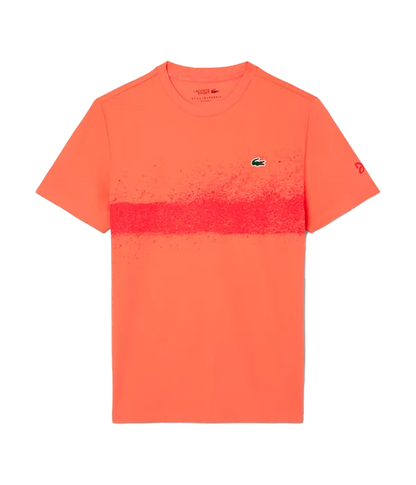 Camiseta Lacoste Tee Novak Djokovic Rojo 2025
