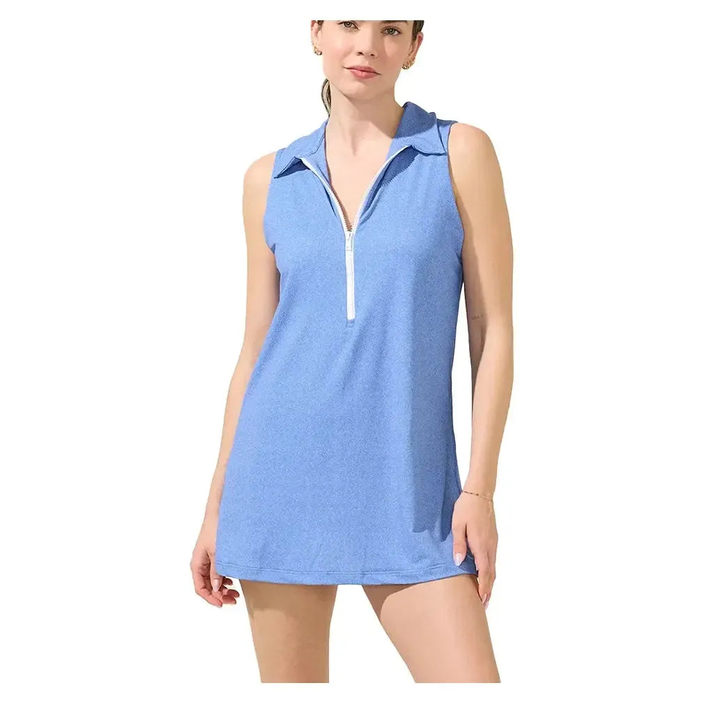 Women's The Hampton Tennis Dress-Apparel-Bobbe-THD-U25-Blue_a88c8a95-8f37-4189-b42a-8722f47accf7-Tennis Express