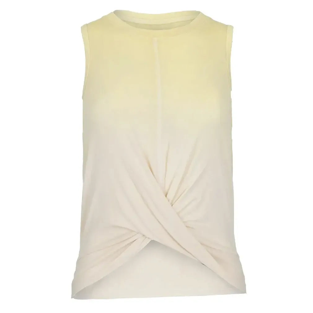 Women's Ombre Twist Front Tennis Tank-Apparel-Thrive Societe-TK40184563-U25-M-Tennis Express