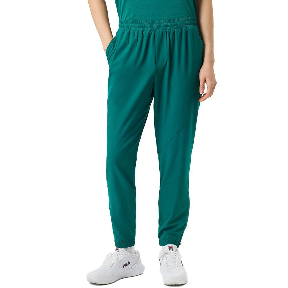 Men's Center Court Tennis Track Pant Rainforest-Apparel-Fila-TM411126-300-Tennis Express