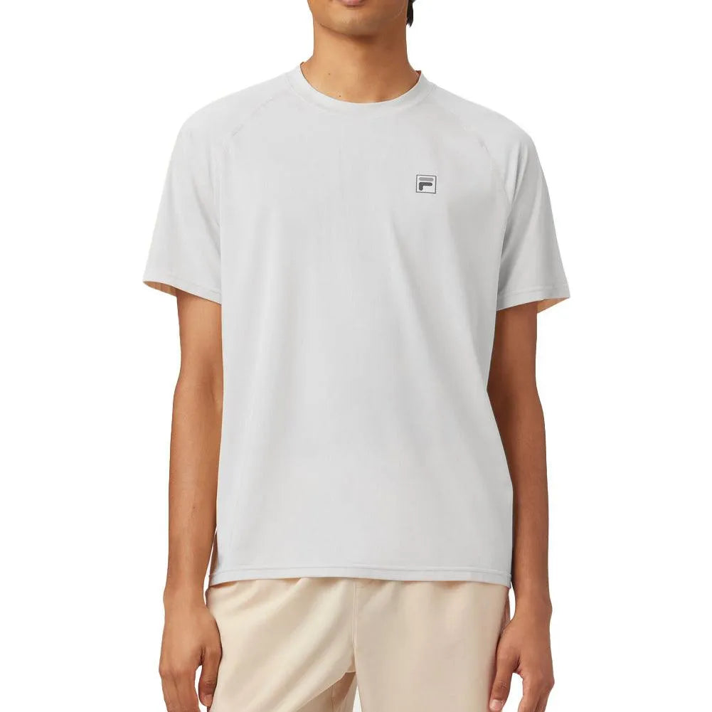 Men's Short Sleeve Tennis Crew-Apparel-Fila-TM431114-S25-W-Tennis Express