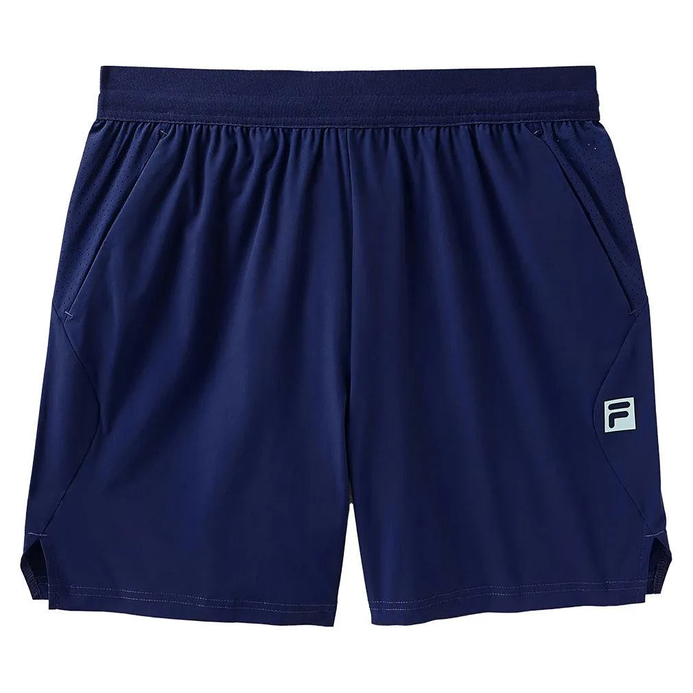 Men's Center Court Ace Swift 7 Inch Tennis Short Skipper Blue-Apparel-Fila-TM511113-400S25-1_7b02f4eb-6a4d-4cf9-96a7-626a74f5a555-Tennis Express