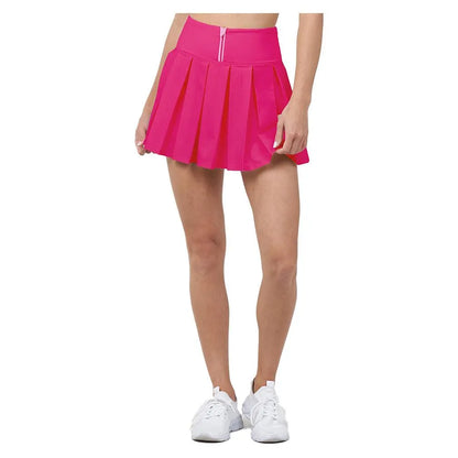 Women's Endure Piped Pleated Tennis Skort Dragon Fruit and Azalea