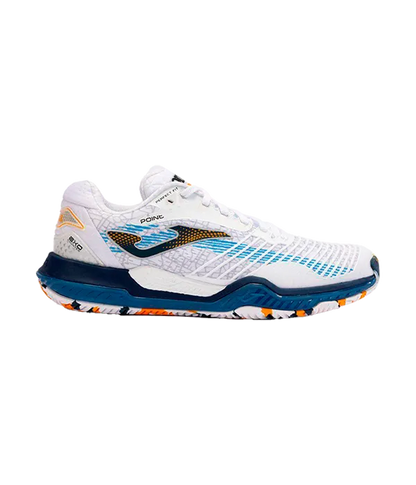 Padel Shoes Joma Point Men 2402 White Blue