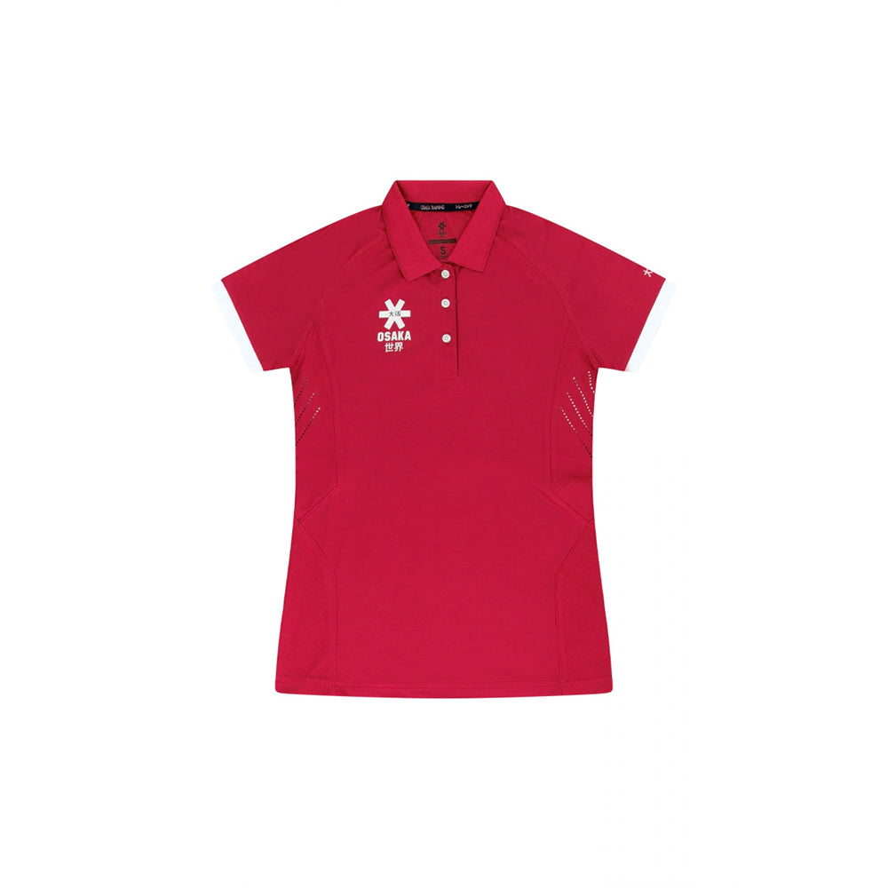 Osaka Women Polo Jersey | Red